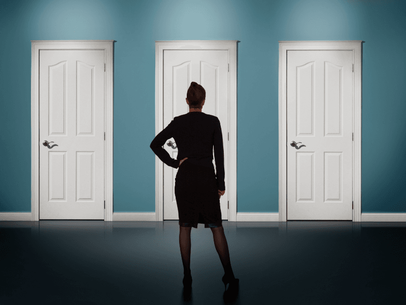 in times of uncertainty, the risk we fear most isn't the decision we make, it's the decision we don't.